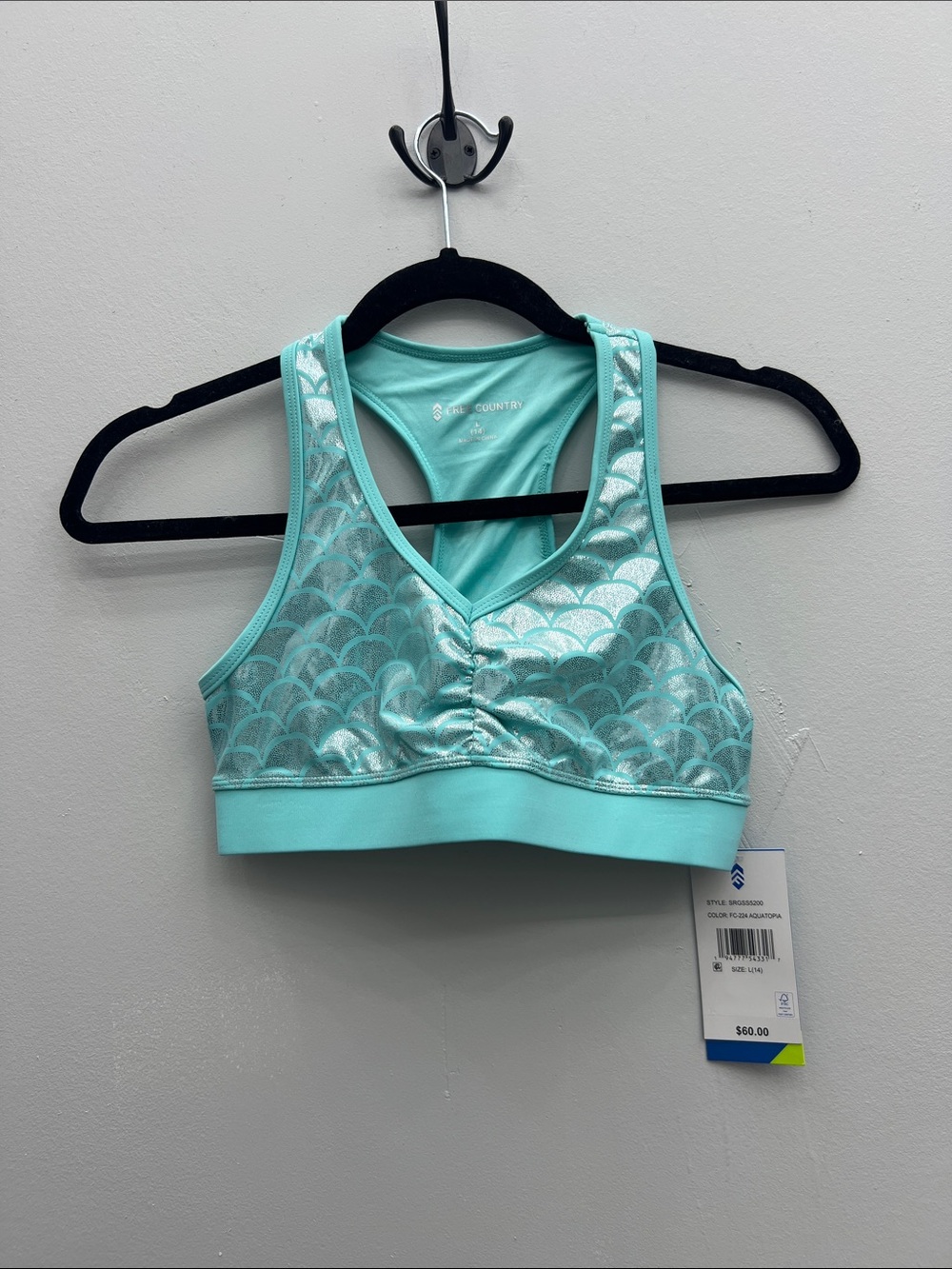 Girls Free Country Bikini Top